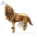 Resin Art Set Modern Resin Wolf statue Decor Figurine Supplier